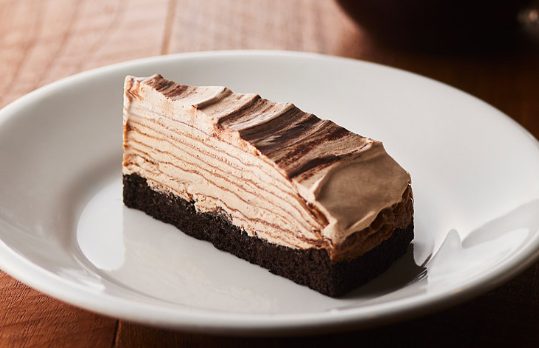 Mille crepe creamy chocolate