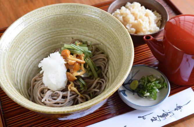 山菜おろし蕎麦（冷）
