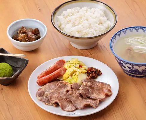 大判牛たん定食